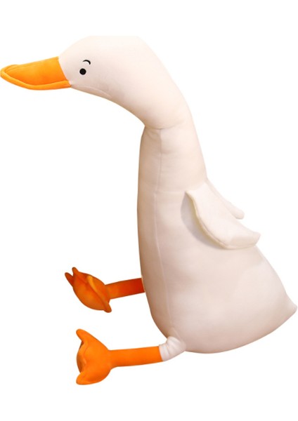1 Adet 70 cm Güzel Kaz Peluş Oyuncak - Beyaz (Yurt Dışından)