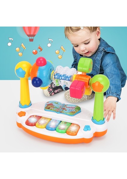 Müzikal Öğrenme Dönebilen Bebek Oyuncakları 6 Ila 12 Ay Up Erken Eğitim Etkinlik Enstrüman Kombinasyonu Hediye Bebek Çocuklar Için | Bebek Çıngıraklar ve cep Telefonu fırsatları