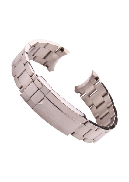 Katı Kavisli Uç Vida Bağlantıları Gride Kilit Toka Stil Için Çelik Watch Band Bilezik | Watch Band Bilezik | Bant Bilezik Kavisli Sonu fiyatları