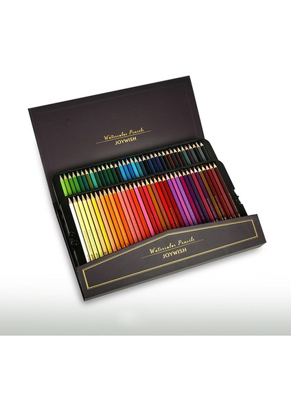 72 Renkler Profesyonel Suluboya Kalemler Sanatsal Yağ Renkli Kalemler Çizim Seti Ahşap Renkli Öğrenci Hediyeler Sanat Malzemeleri | Renkli Kalemler