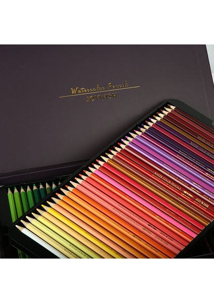 72 Renkler Profesyonel Suluboya Kalemler Sanatsal Yağ Renkli Kalemler Çizim Seti Ahşap Renkli Öğrenci Hediyeler Sanat Malzemeleri | Renkli Kalemler modelleri