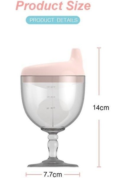 (Pembe) Bebek Şişe Kadeh Su Bebek Bardakları Ördek Gümen Ağız Şeklinde Besleme Çocuklar Eğitim 150ML(Yurt Dışından) fırsatları