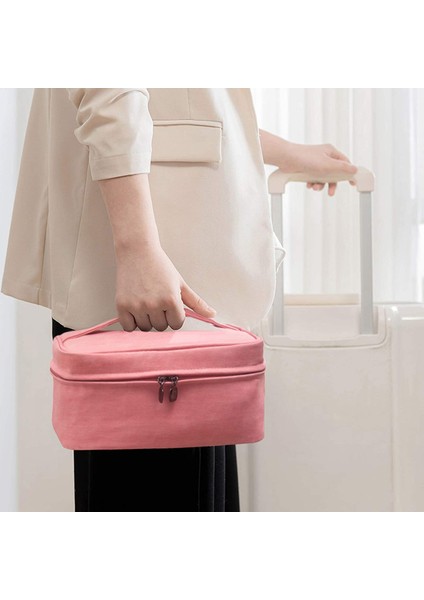 Büyük Kapasiteli Profesyonel Kozmetik Çantası - Pembe (Yurt Dışından) fiyatları