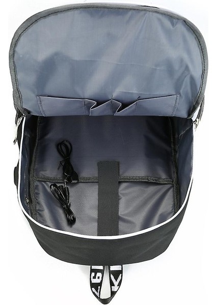 Tentacion Sırt Çantası Öğrenci Okul Çantası Bilgisayar Çantası (Siyah) fırsatları