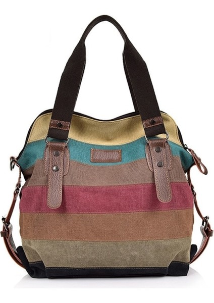 Bayan Tuval Omuz Çantası Casual Kadın Çanta Bayanlar Moda Lüks Tasarımcı Crossbody Çanta Kadın Tote Çanta |