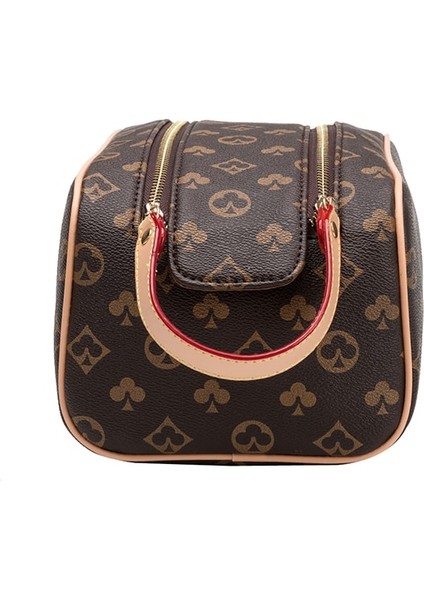 Çift Fermuar Kadın Kozmetik Çantası Çanta Avrupa ve Amerikan Saklama Çantası Lady Kozmetik Debriyaj Makyaj Çantası Kozmetik Organizatör | Kozmetik Çanta ve davalar (Yurt Dışından) fırsatları