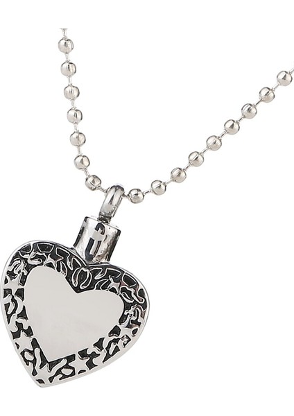 Kalp Şeklinde Kolye Kolye Zincir ile 75 cm / 29 Inç Kremasyon Külleri Locket | Kolye (Yurt Dışından) fiyatları
