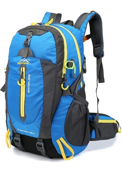 40L Açık Sırt Çantası Kamp Çantası Su Geçirmez Dizüstü Daypack Trekking Erkekler Kadınlar Için Geri Çanta Tırmanma Yürüyüş Sırt Çantaları Spor Çantası | Tırmanma Çantaları (Yurt Dışından)