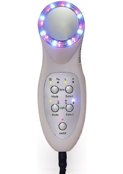 Masajlar LED Foton Ultrasonik Kaldırma Yüz Cilt Temizleyici Kırışıklık Temizleme (Yurt Dışından) fırsatları