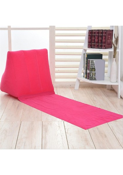 Pvc Şişme Plaj Mat Kamp Şezlong Geri Yastık Üçgen Yastık Sandalye Açık Eğlence Geri Yastık Yastık Sandalye Koltuk | Kamp Mat (Yurt Dışından) fırsatları