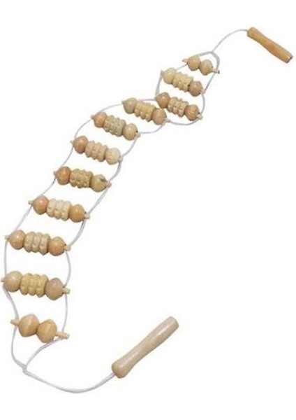 Vücut Geri Masaj Silindiri, Dorsum Tekerlek Ahşap Masaj (Yurt Dışından)