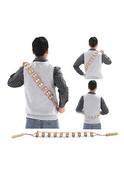 Vücut Geri Masaj Silindiri, Dorsum Tekerlek Ahşap Masaj (Yurt Dışından) modelleri