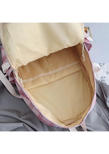 Harajuku Ulzzang Lisesi Koleji Öğrenci Sırt Çantası Kampüsü (Pembe) fırsatları