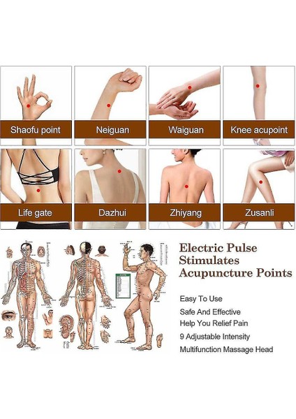 Elektronik Akupunktur Kalem Elektrik Meridyenler Lazer Tedavisi Iyileştirme Masaj Kalem Meridyen Enerji Kalem Rölyef Ağrı Araçları FA0119