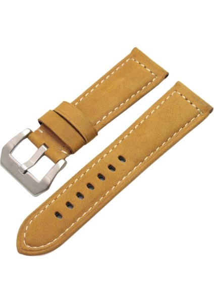 El Yapımı Retro Hakiki Deri Watch Bantları Panerai Erkekler Için Watch Band Askı Metal Toka Aksesuarları Bilek Bant | Deri Izle Bant | Panerai Için Orijinal Deri Kordon Band (Yurt Dışından)