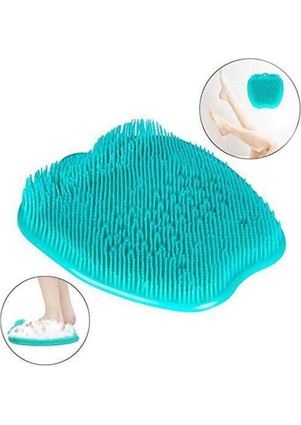 Hamile Ayaklar Yıkama Mat Masaj Ölü Cilt Temizleme Exfoliator Pad Yıkama Ev Masaj Ayak Mat Exfoliator Masaj Dayanıklı Aracı | Ayak Bakım Aracı (Yurt Dışından)