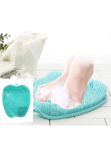 Hamile Ayaklar Yıkama Mat Masaj Ölü Cilt Temizleme Exfoliator Pad Yıkama Ev Masaj Ayak Mat Exfoliator Masaj Dayanıklı Aracı | Ayak Bakım Aracı (Yurt Dışından)