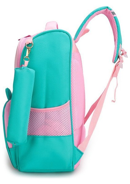 Kızlar Için Sevimli Karikatür Kedi Okul Sırt Çantası Ilkokul Çantaları Çocuklar Seyahat Sırt Çantaları Mochila Escolar (Pembe)(Yurt Dışından) fiyatları