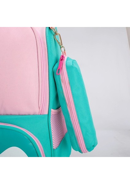 Kızlar Için Sevimli Karikatür Kedi Okul Sırt Çantası Ilkokul Çantaları Çocuklar Seyahat Sırt Çantaları Mochila Escolar (Pembe)(Yurt Dışından) modelleri