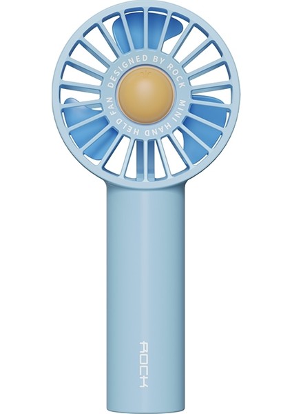 Rock Mini El Electric Fan (Mavi) (Yurt Dışından)