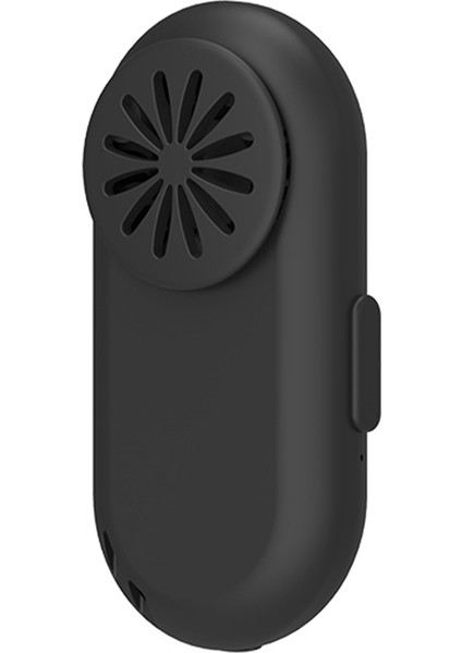 K1 Mini Klips Tipi Maske Fan USB Şarj 3 Vitesli Ayarlanabilir Küçük Fan (Siyah) (Yurt Dışından)