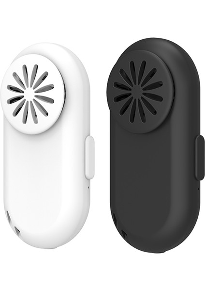 K1 Mini Klips Tipi Maske Fan USB Şarj 3 Vitesli Ayarlanabilir Küçük Fan (Siyah) (Yurt Dışından)