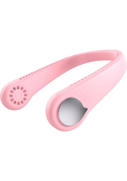 M6 Yaratıcı Ayarlanabilir Sessiz Asma Boyun Tipi Elektrik Fan (Pembe) (Yurt Dışından)