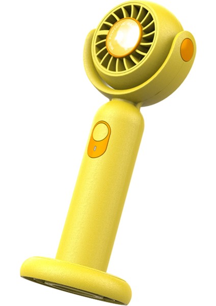F10 USB Asma Boyun Elektrik Fanı (Sarı) (Yurt Dışından)