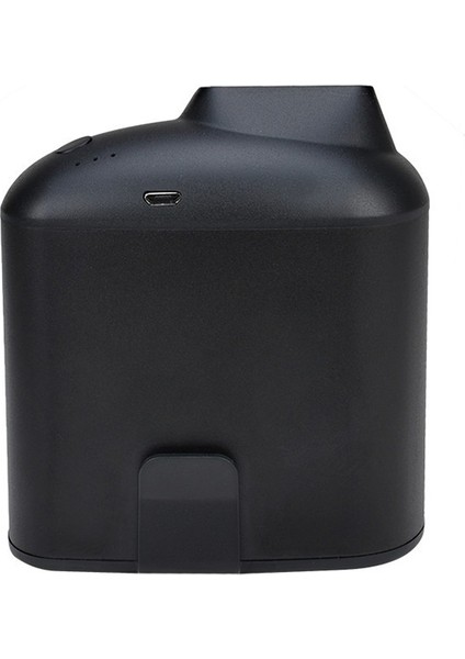 Üç Ayarlanabilir Rüzgar Hızı (Siyah) ile Taşınabilir Yaratıcı Asılı Bel USB Fanı (Yurt Dışından)