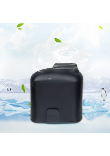 Üç Ayarlanabilir Rüzgar Hızı (Siyah) ile Taşınabilir Yaratıcı Asılı Bel USB Fanı (Yurt Dışından) fiyatları