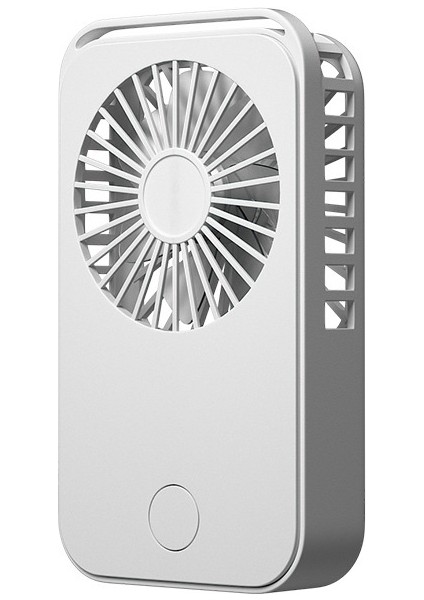 F18 USB Mini Yaz USB El Taşınağı Masaüstü Fan (Beyaz) (Yurt Dışından)