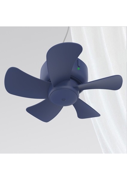 Uzaktan Kumanda Kampı Çadırı Öğrenci Yurtta Yatma Sivrisinek Net Fan USB Küçük Tavan Fanı (Pembe) (Yurt Dışından) modelleri