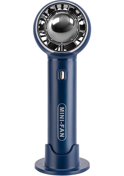 F23 Handheld Rurbo Mini Electric Fan (Mavi) (Yurt Dışından)