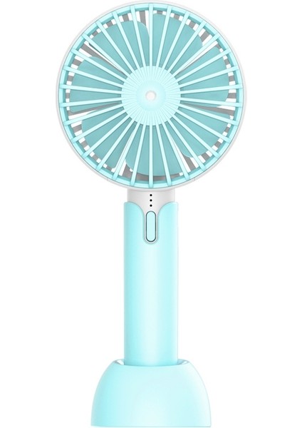 Masaüstü Taşınabilir El Taşınağı Mini Sessiz Fan, Renk: X1 Mavi (Yurt Dışından)
