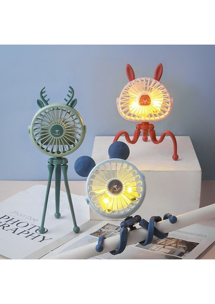 Mini Ahtapot Gece Işık Fan Çocukları Sevimli Bebek Taşıyıcı Taşınabilir USB Şarj Fanı Rastgele Stil Renk Teslimat (Yurt Dışından) fiyatları