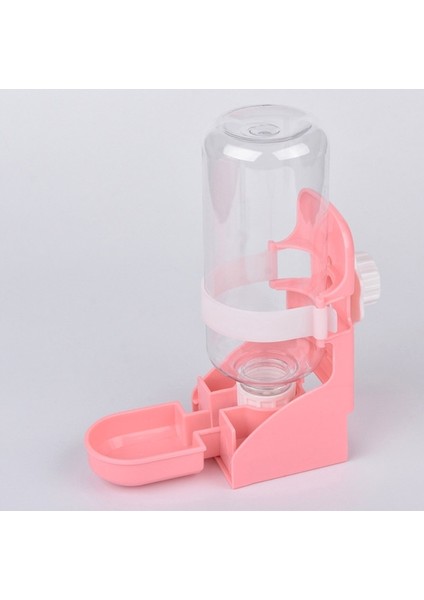 500ML Pet Kedi ve Köpek Otomatik Su Dağıtıcı Pet Malzemeleri (Pembe) Pembe (Yurt Dışından)