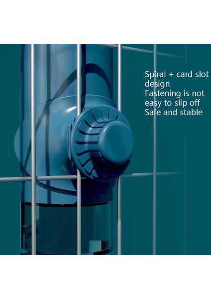Pet Waterer Ball Besleyici Asma Köpek Sucu Asma Kafe Evcil Su Kupası 500ML (Kiraz Tozu) Kiraz Tozu (Yurt Dışından)