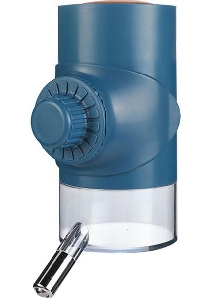 Pet Waterer Balo Besleyici Asma Köpek Sucu Asma Kafe Evcil Su Kupası 500ML (Mavi) Mavi (Yurt Dışından)