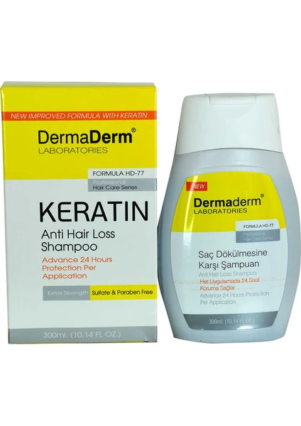 Keratin Şampuan (Sülfat Ve Parafinsiz) 300 Ml