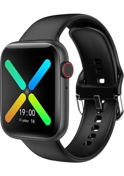 Bluetooth Çağrı Akıllı Izle Kadınlar Spor Izci Kalp Hızı Tam Dokunmatik Akıllı Izle Erkekler Spor Akıllı Saatler (Siyah)