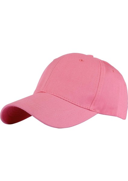 Pembe Unisex Basic Düz Kep Şapka