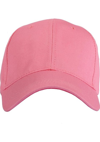 Pembe Unisex Basic Düz Kep Şapka