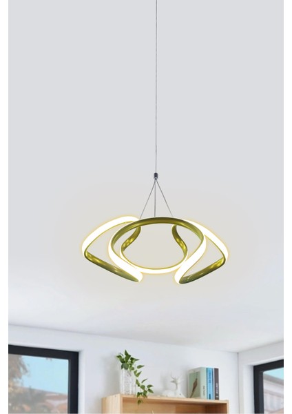 Dron Sarkıt LED Avize Modern Ledli Avize