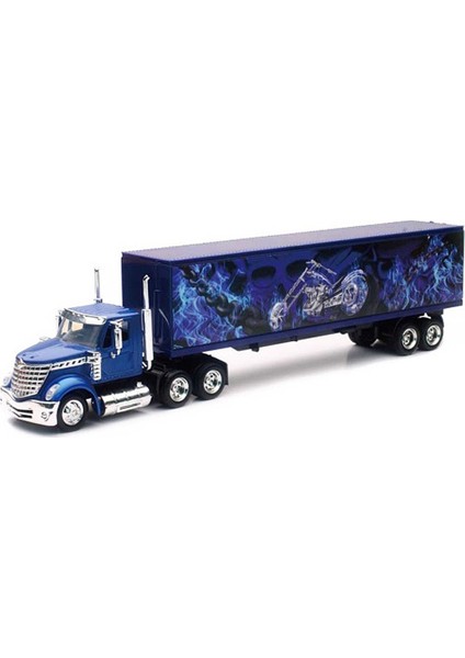 1:43 Long Haul International Lonestar Taşıyıcı Tır