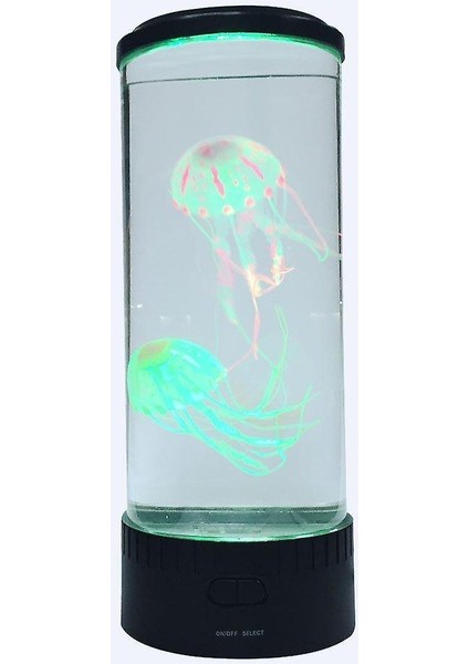 USB G3 Jellyfish Mood Masası Başucu Lambası Fantasy Akvaryum Hipnotik Renk Değiştirme Çocuklar LED Gece Lambası Ev Dekorasyonu (Yurt Dışından)
