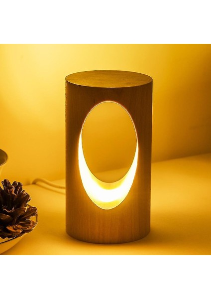 Lambalar LED Ahşap Masa Lambası Gece Lambası (Yurt Dışından)