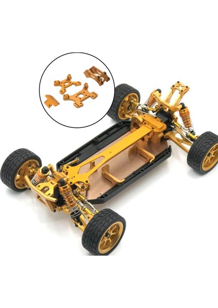 Rc Araba Parçaları 1/14 1/12 Yedek Parçaları Modeli Dıy Için Wltoys 144002-01 124017-19 Altın (Yurt Dışından)