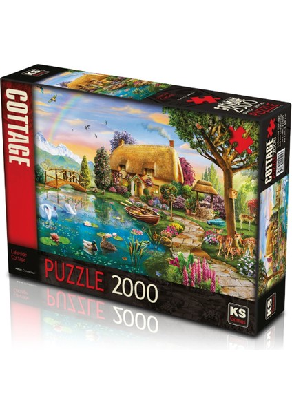 Ks Lakeside Cottage 2000 Parça Puzzle