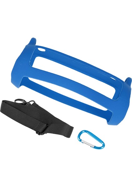 Kayış Seyahati ile Silikon Kasa Jbl Flip 5 Mavi İçin Kılıf Taşıma Torbası Taşıma (Yurt Dışından) fiyatları