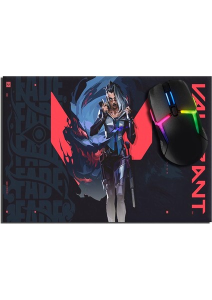 Fade Gaming Oyuncu Mouse Pad